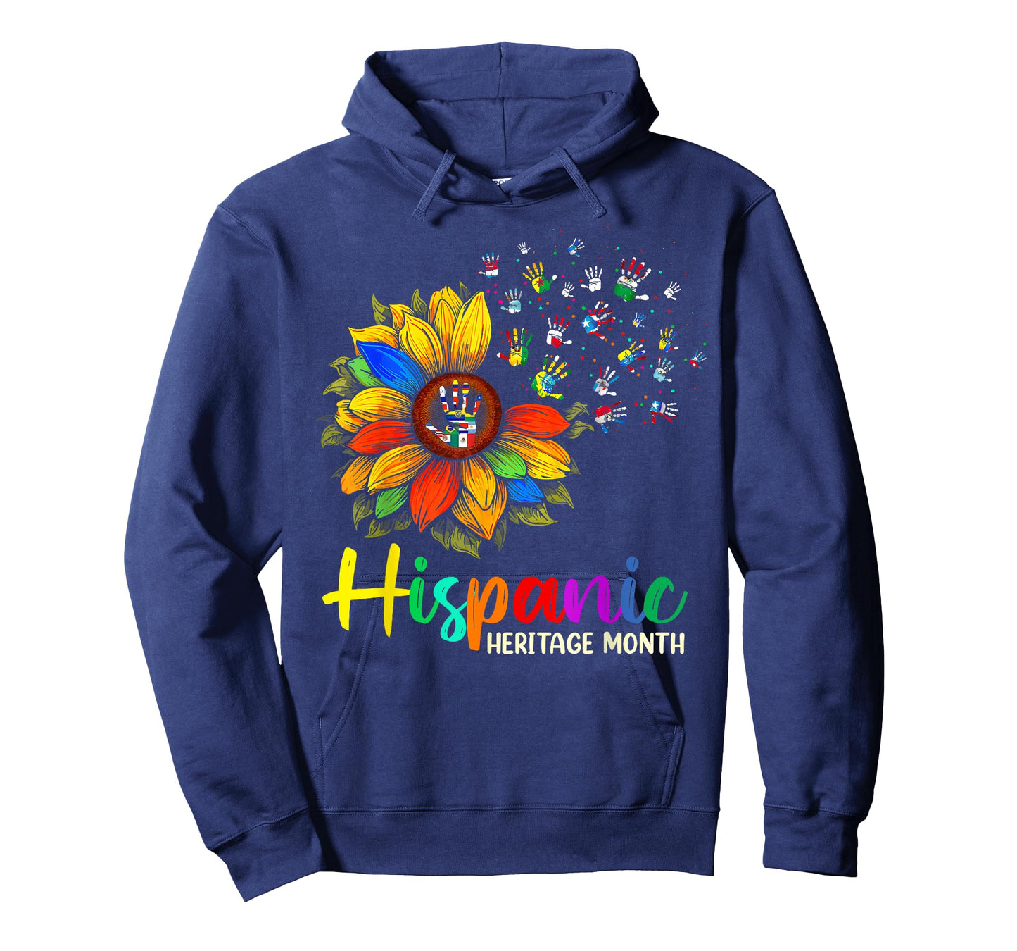 National Hispanic Heritage Month Sunflower All Countries T-Shirt