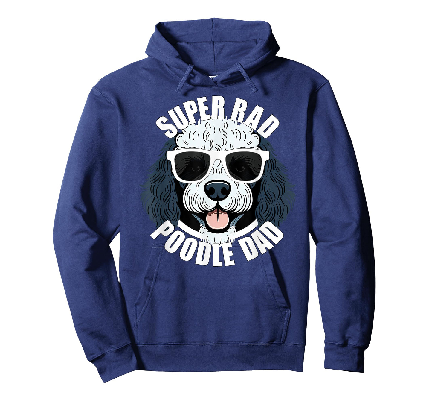 Poodle Dad Funny Father’s Day Parti Poodle Dog Dad Men’s T-Shirt