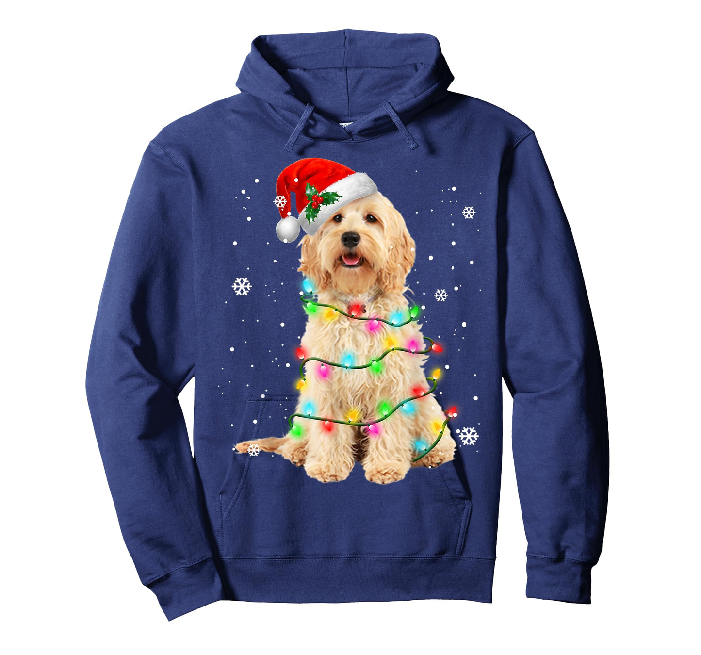 Goldendoodle Dog Tree Christmas Sweater Xmas Pet Dogs Gifts T-Shirt