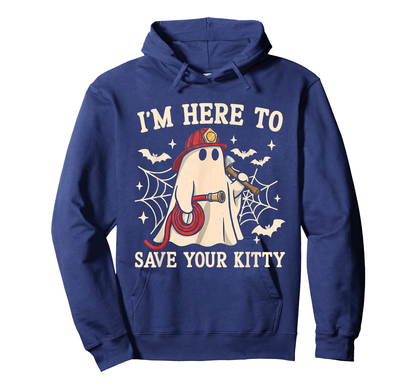 Save Your Kitty Funny Firefighter Fireman Halloween Costume T-Shirt