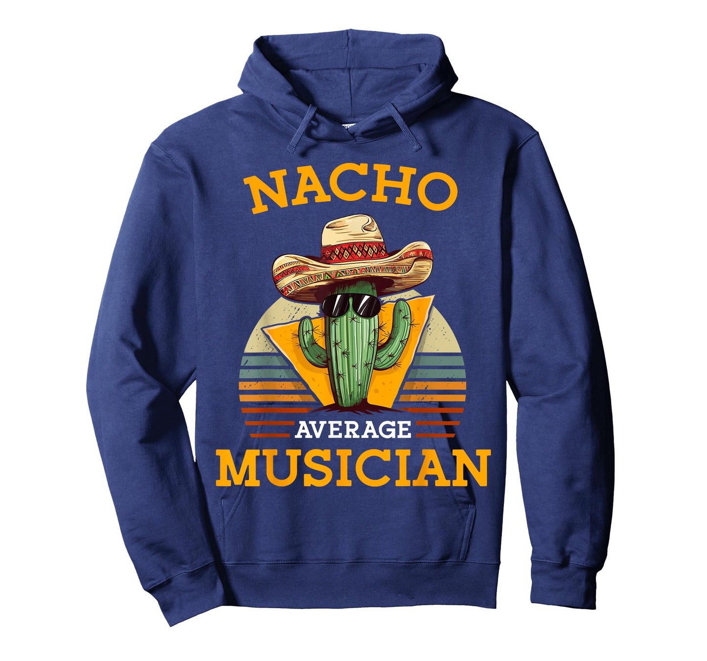 Nacho Average Musician Funny Music Instructor Joke Vintage T-Shirt