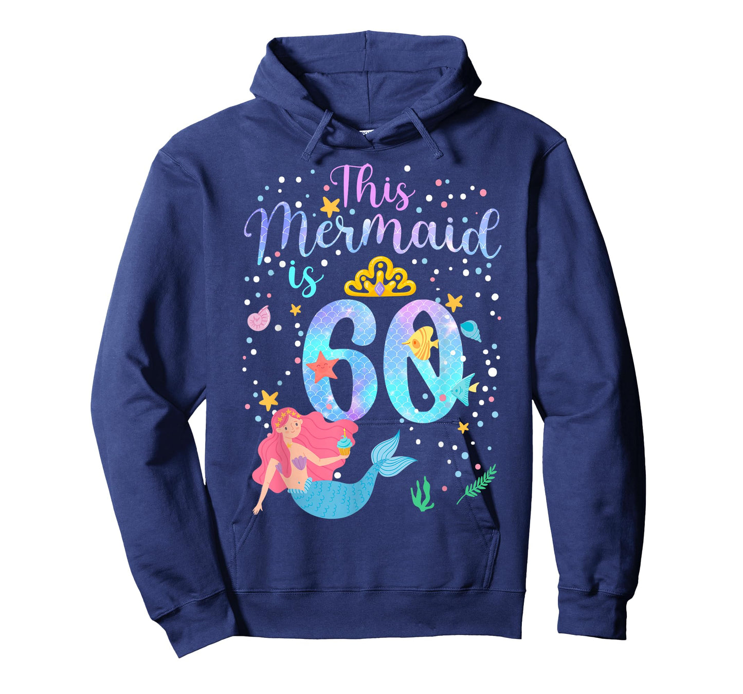 This Mermaid is 60 Under The Sea Birthday Party Theme T-Shirt