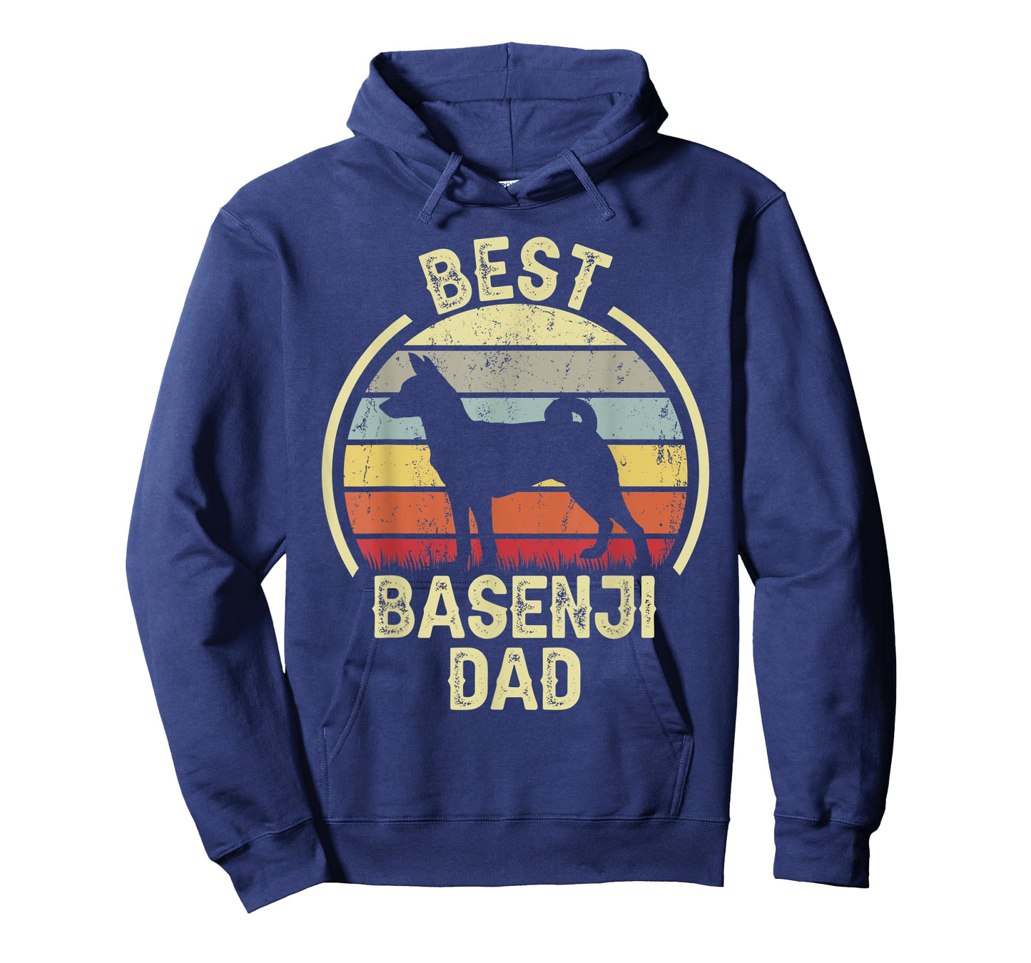 Best Dog Father Dad - Vintage Basenji T-Shirt