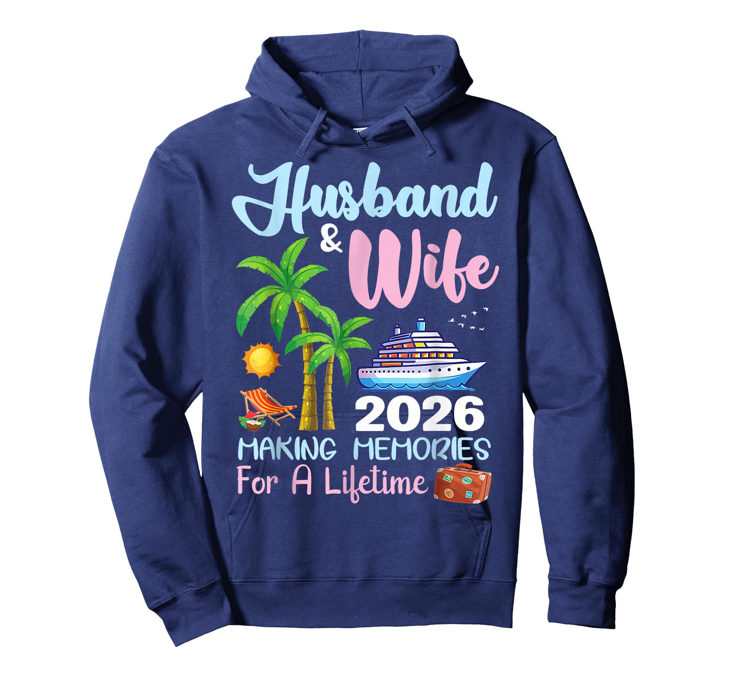 Husband & Wife 2026 Making Memories for A Lifetime Cruise T-Shirt