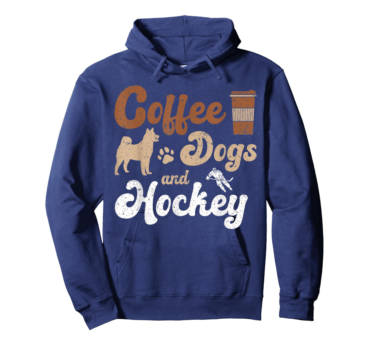 Coffee Dogs Hockey Ice Hockey Player T-Shirt