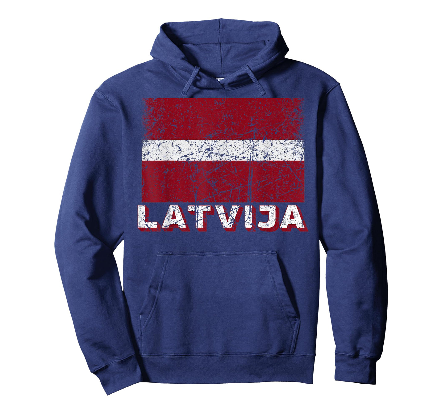 Latvian Flag Of Latvija Distressed Men Women Kids Latvia T-Shirt