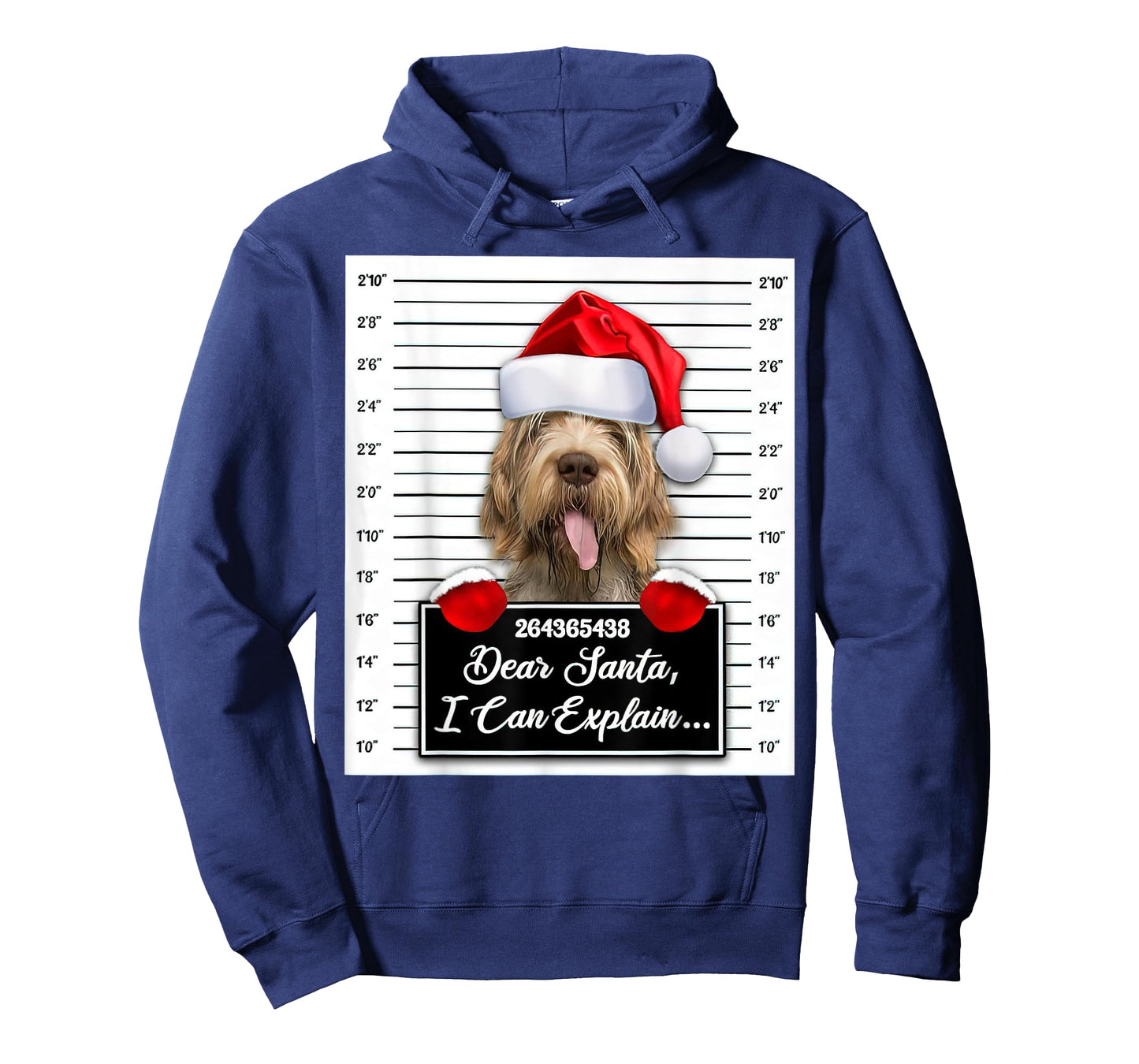 Dear Santa I Can Explain Funny Christmas Spinone Italiano T-Shirt