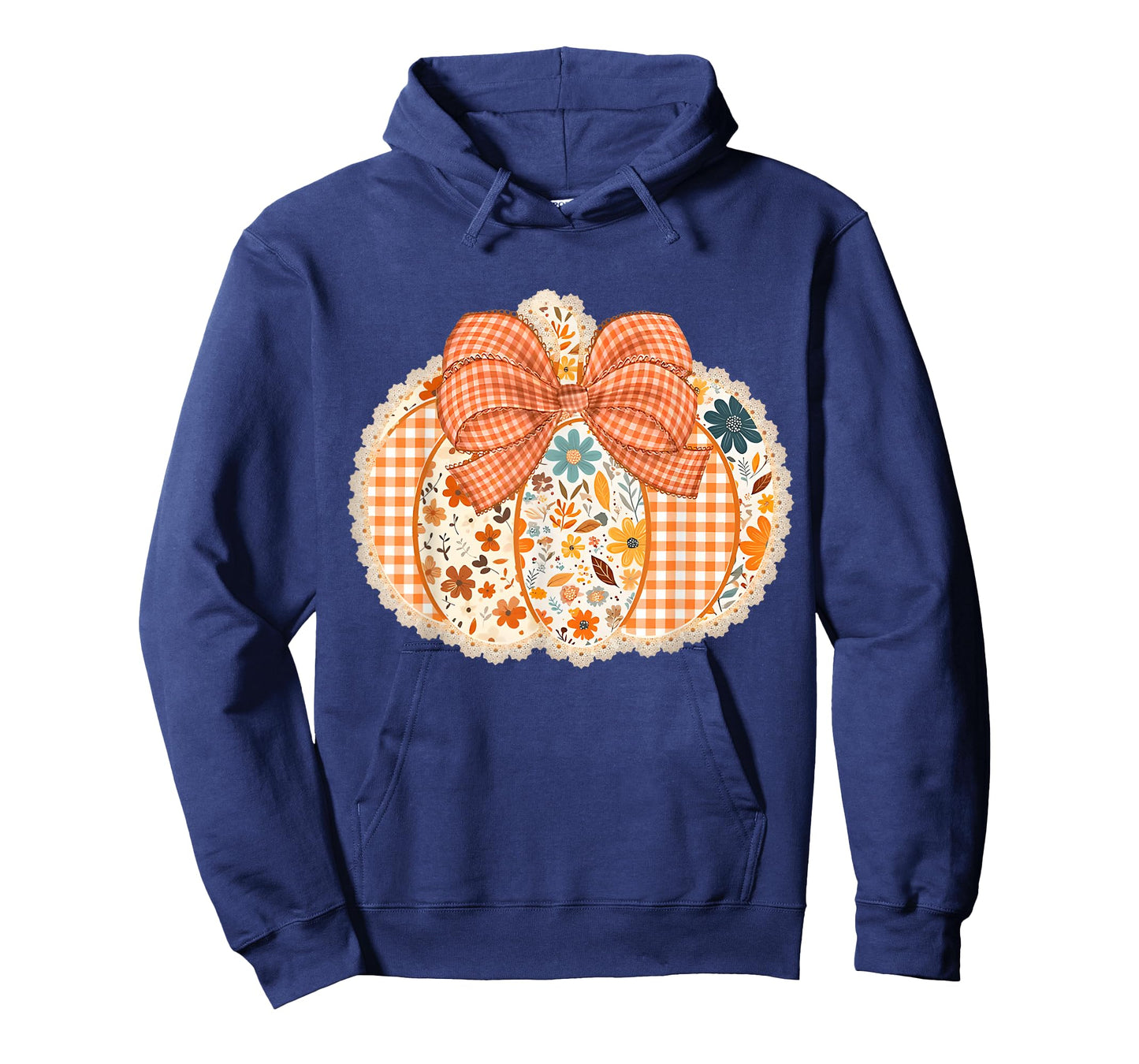 Farm Fresh Pumpkins Hand Picked Daily Caro Vintage Style T-Shirt