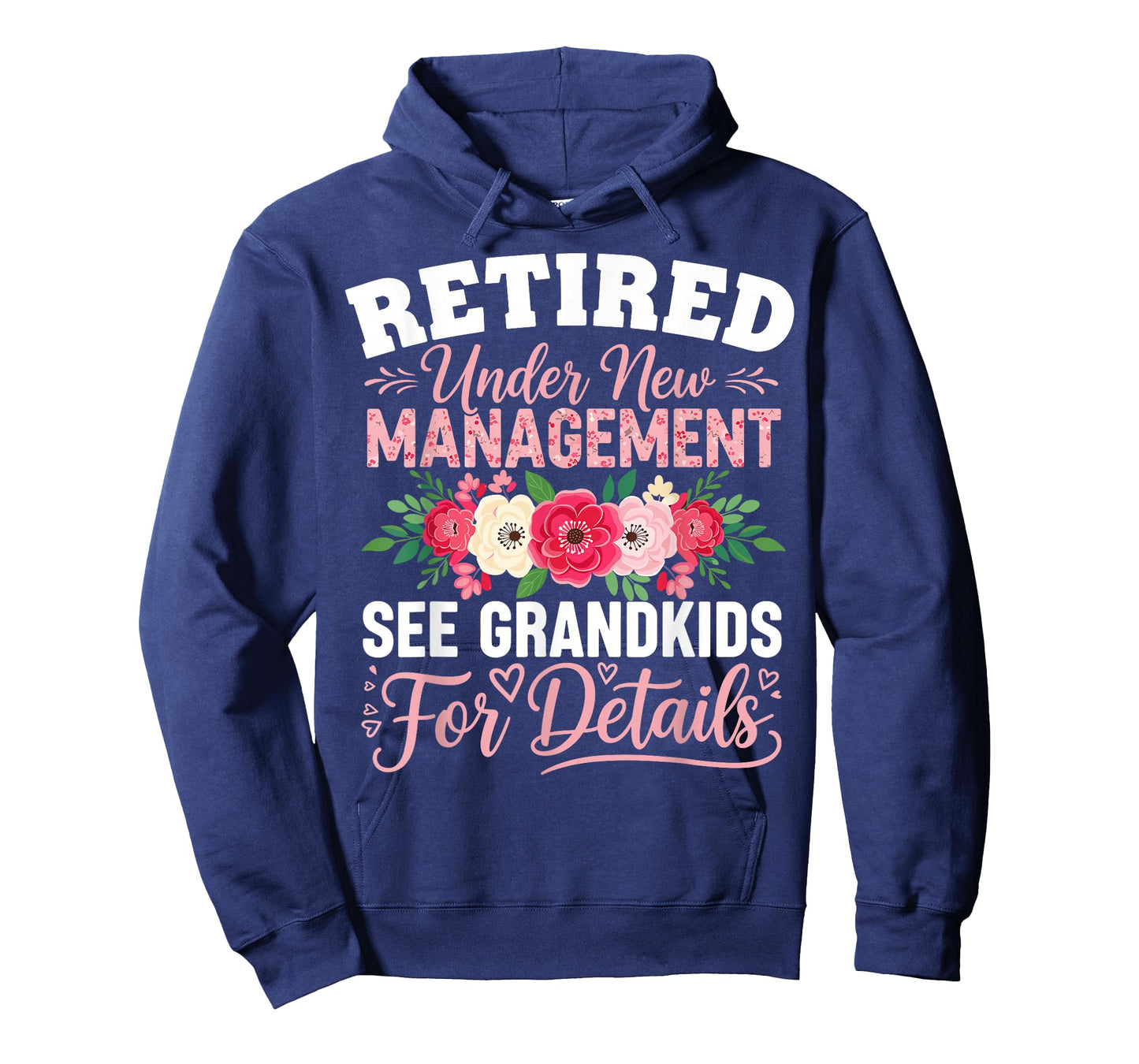 Retired Under New Management See Grandkids Funny Retirement T-Shirt
