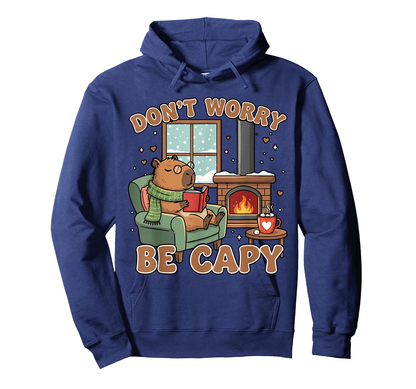 Don't Worry Be Capy Capybara Lover Youth Women Boys Kids T-Shirt