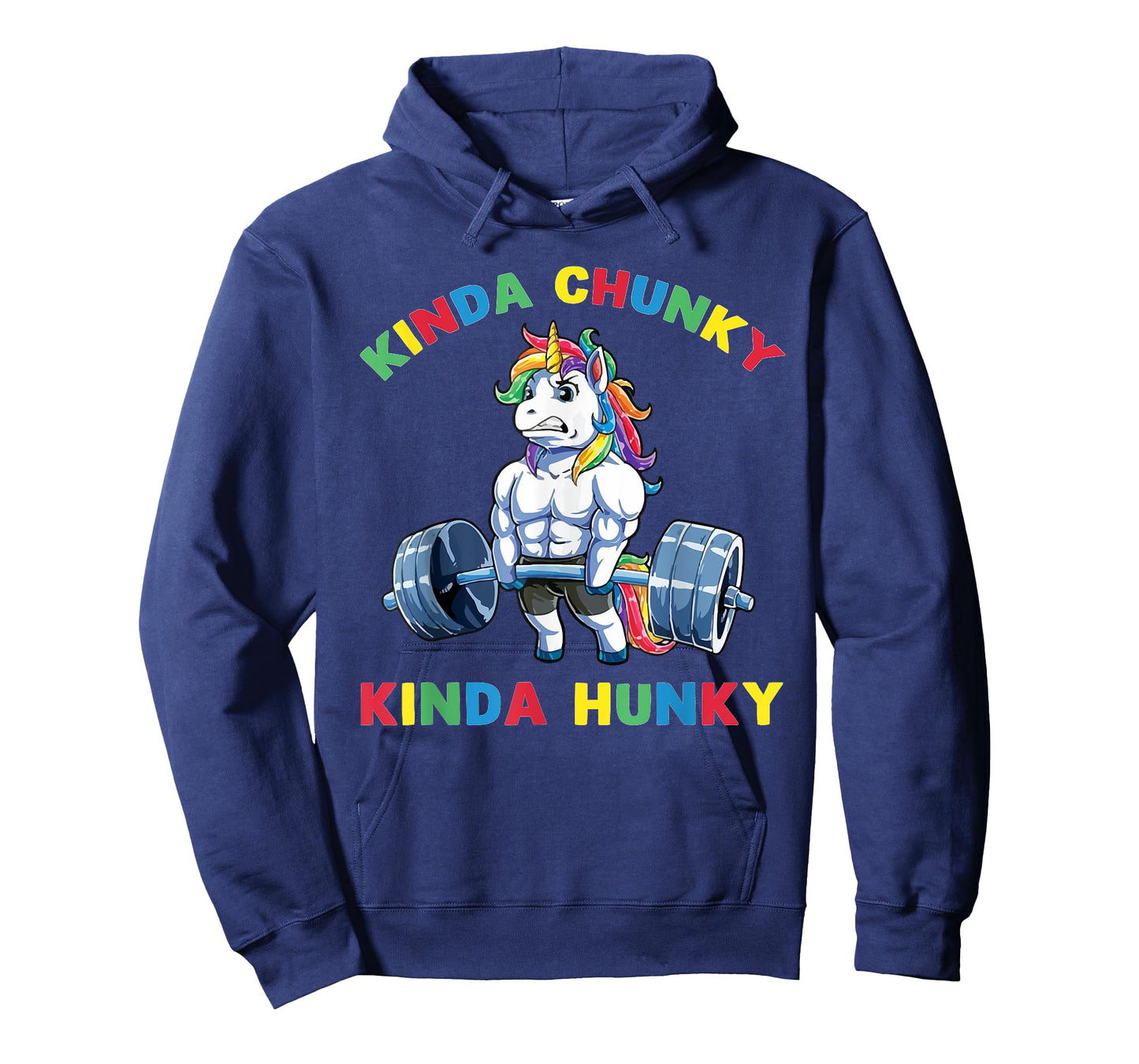 Kinda Chunky Kinda Hunky Weightlifting Bodybuilding Gym T-Shirt