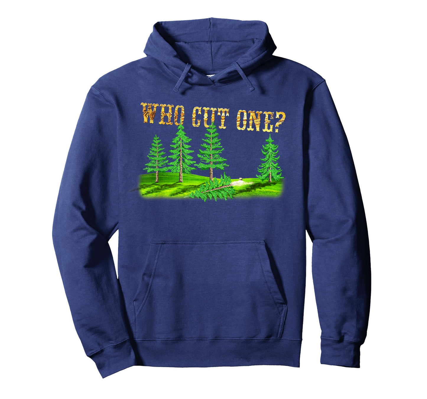"Who cut one?" Fart Joke T-shirt for Lumberjacks & Forestry T-Shirt