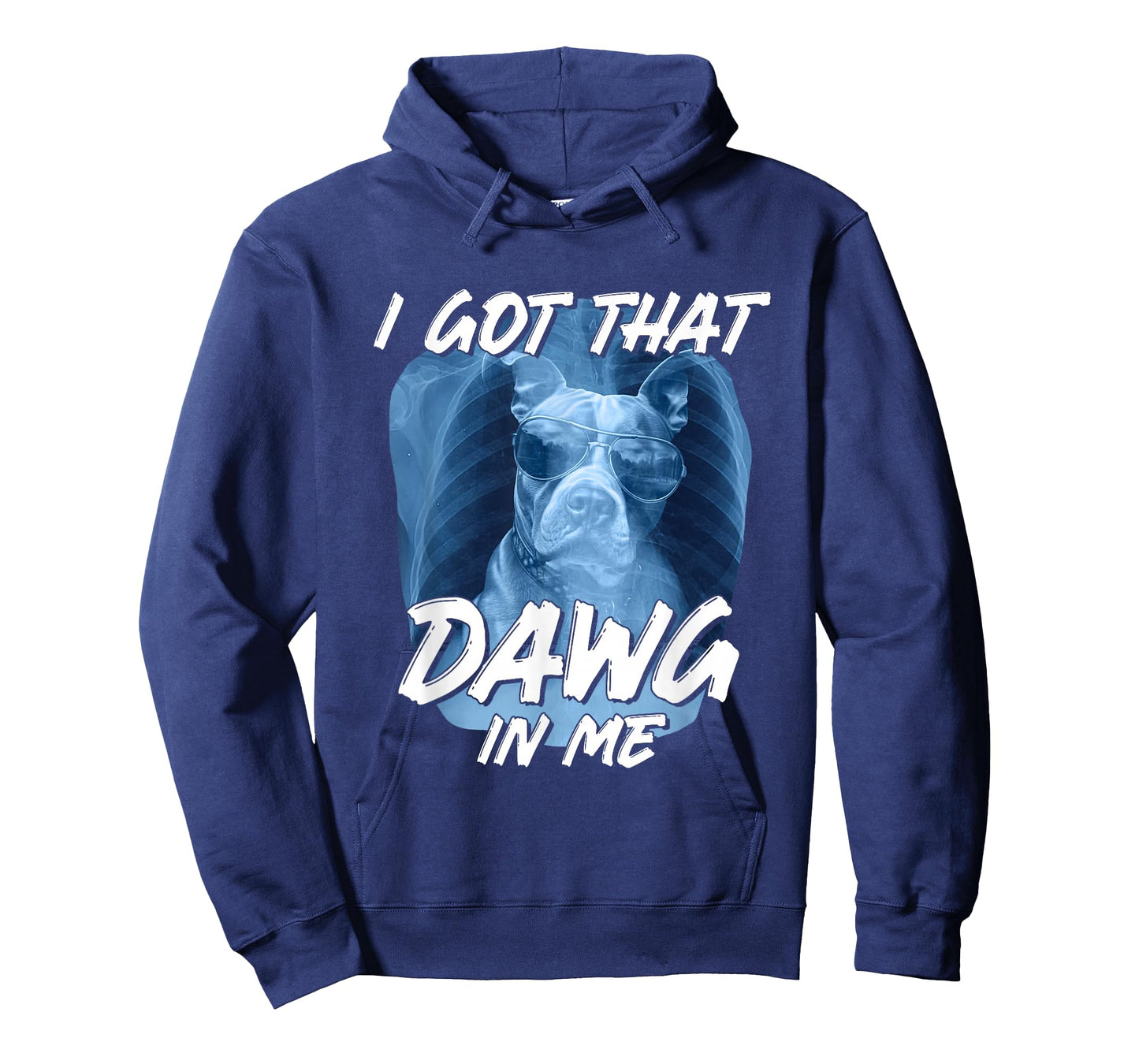 I Got-That Dawg in Me Pitbull Xray Meme Dog Lover Men Women T-Shirt