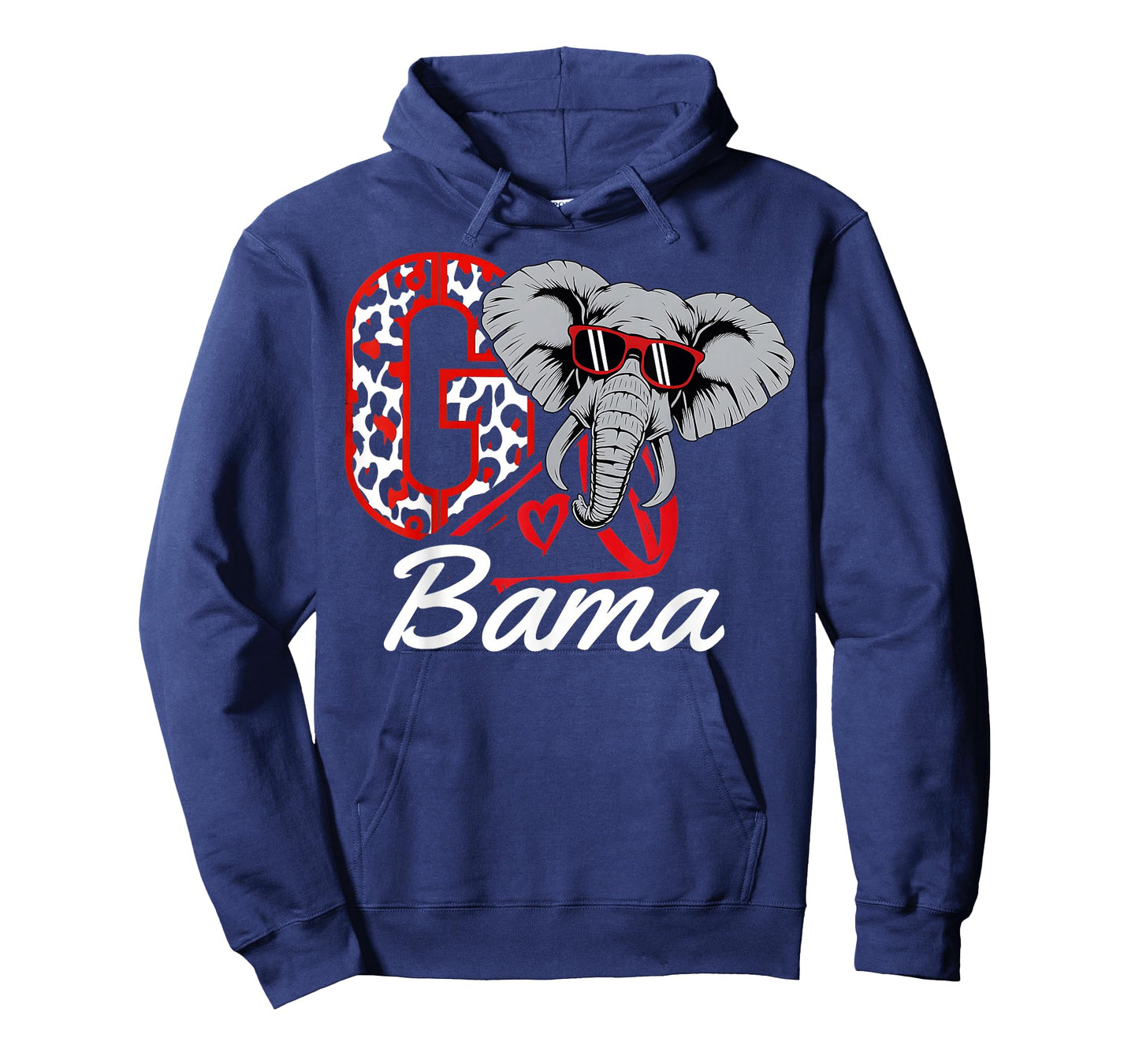 Retro Go Bama Heart Vintage Gift for Men Women Kid T-Shirt