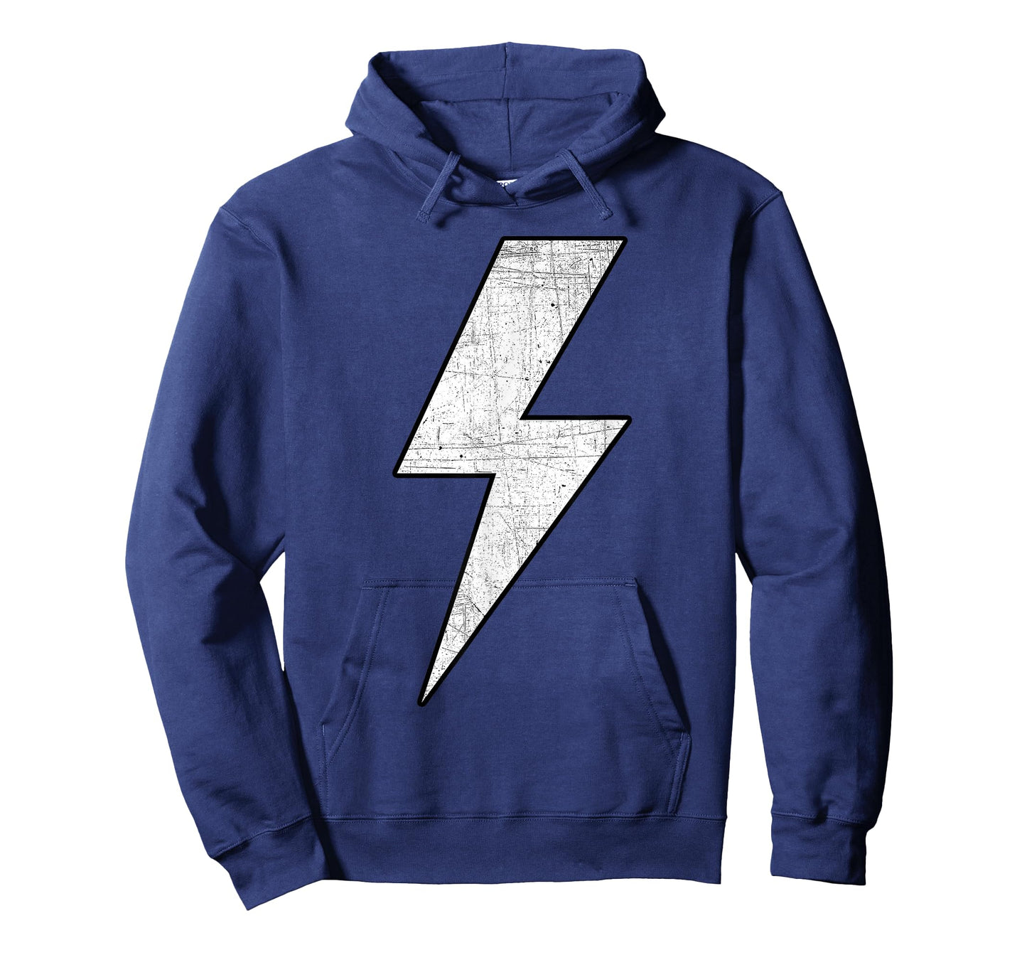 BLACK & WHITE Bolt Lightning Thunderbolt Team T-Shirt