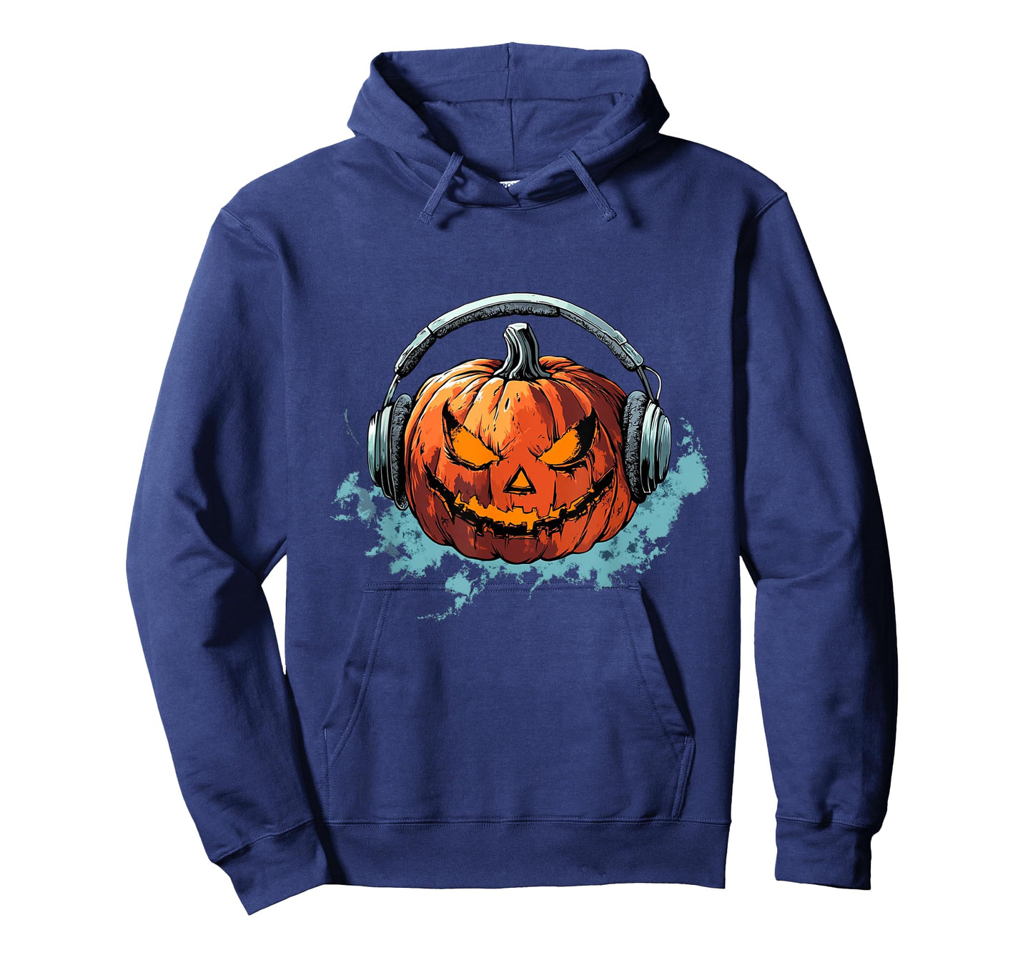 Groovy Pumpkin in Headphones for a Halloween Jam T-Shirt