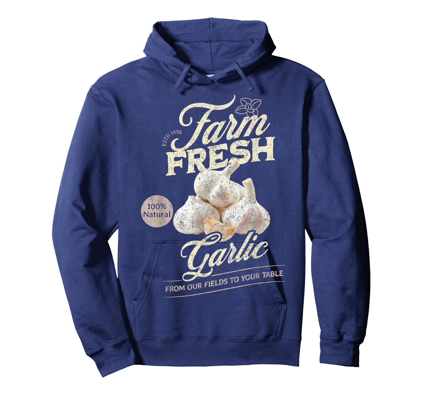 Farm Fresh Organic Garlic Farmer's Market Homegrown T-Shirt