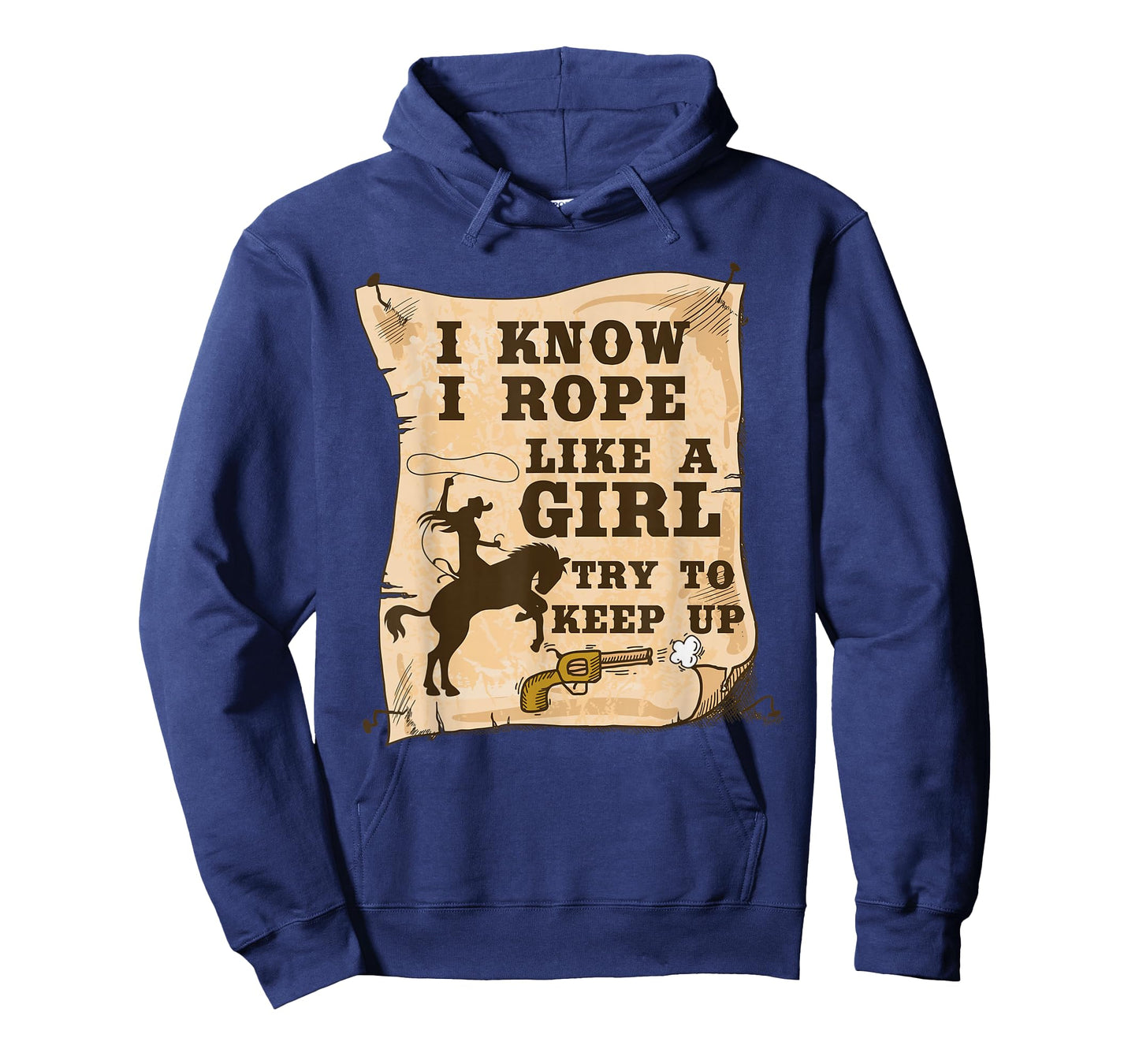 Western Cowgirl I Know I Rope Like A Girl Shirt T-Shirt