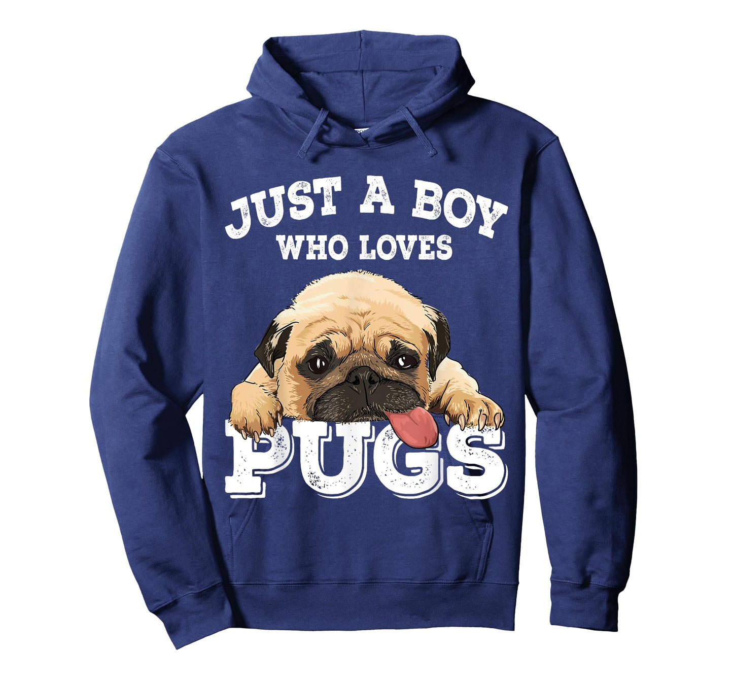Just a Boy who Loves Pugs Funny Pug Lover Gift for Boys T-Shirt