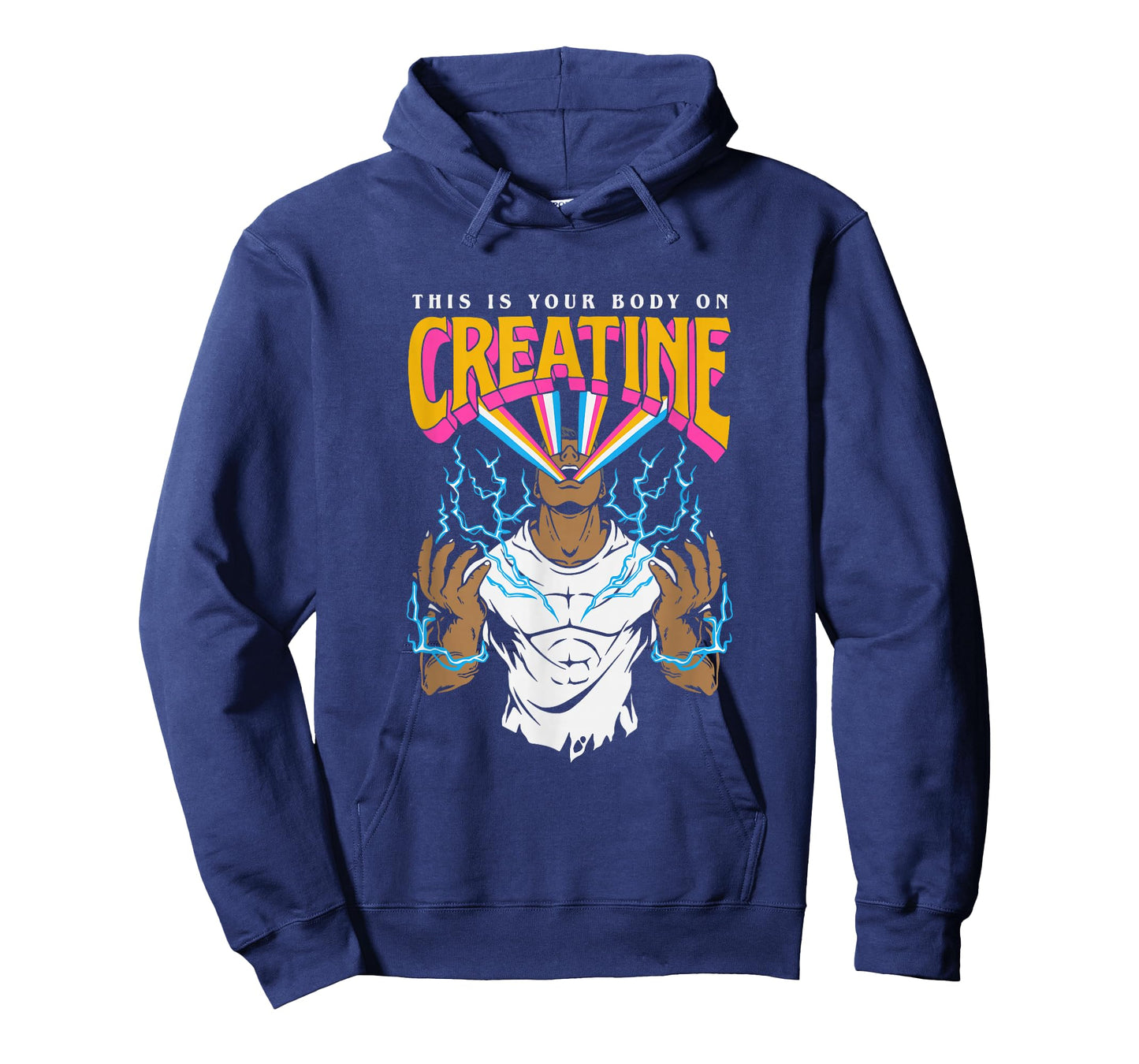 This is Your Body On Creatine Workout Gym Birthday Gift T-Shirt Small