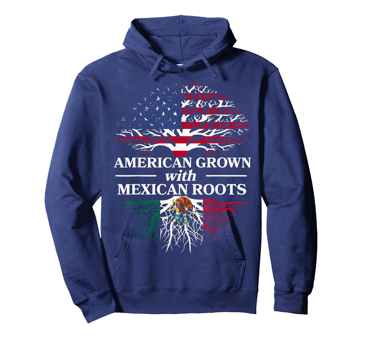 American Grown Mexican Roots Mexico Country Lover Proud Us T-Shirt