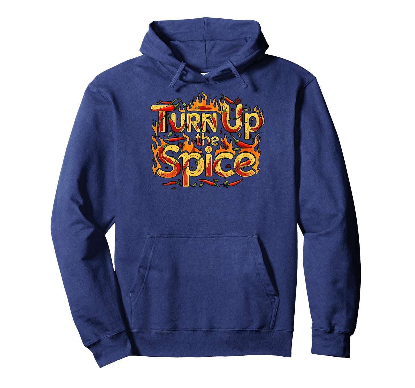 Turn Up The Spice Hot Chili Peppers Foodie Design T-Shirt
