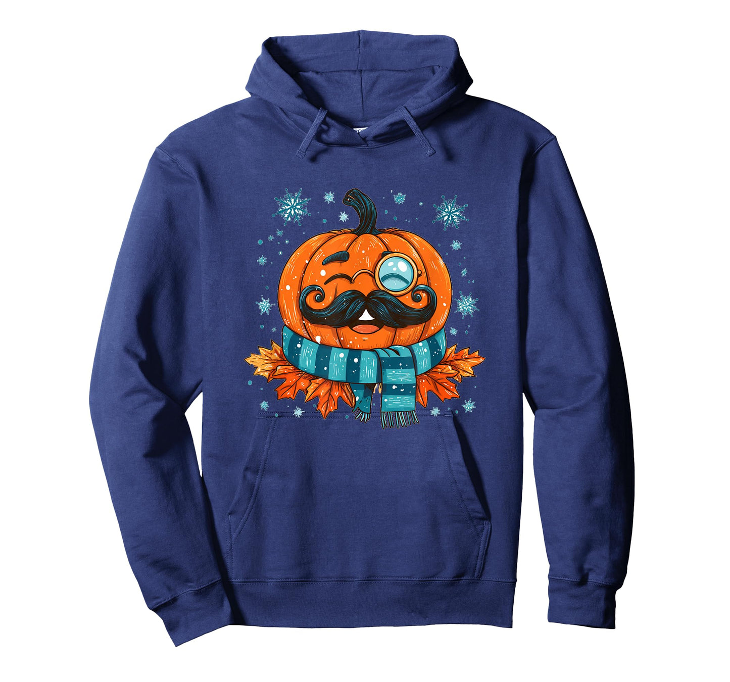 Mustache Beard Pumpkin for Fall and Pumpkins Lovers T-Shirt