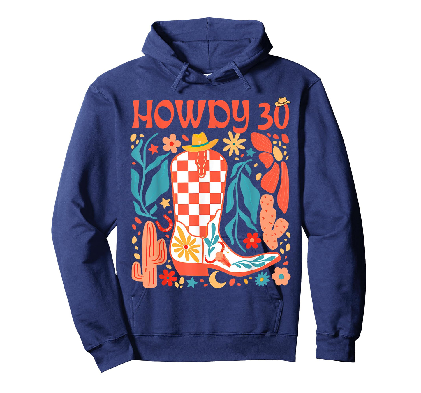 30th Birthday Western Country Life Wild West Rodeo Howdy 30 T-Shirt