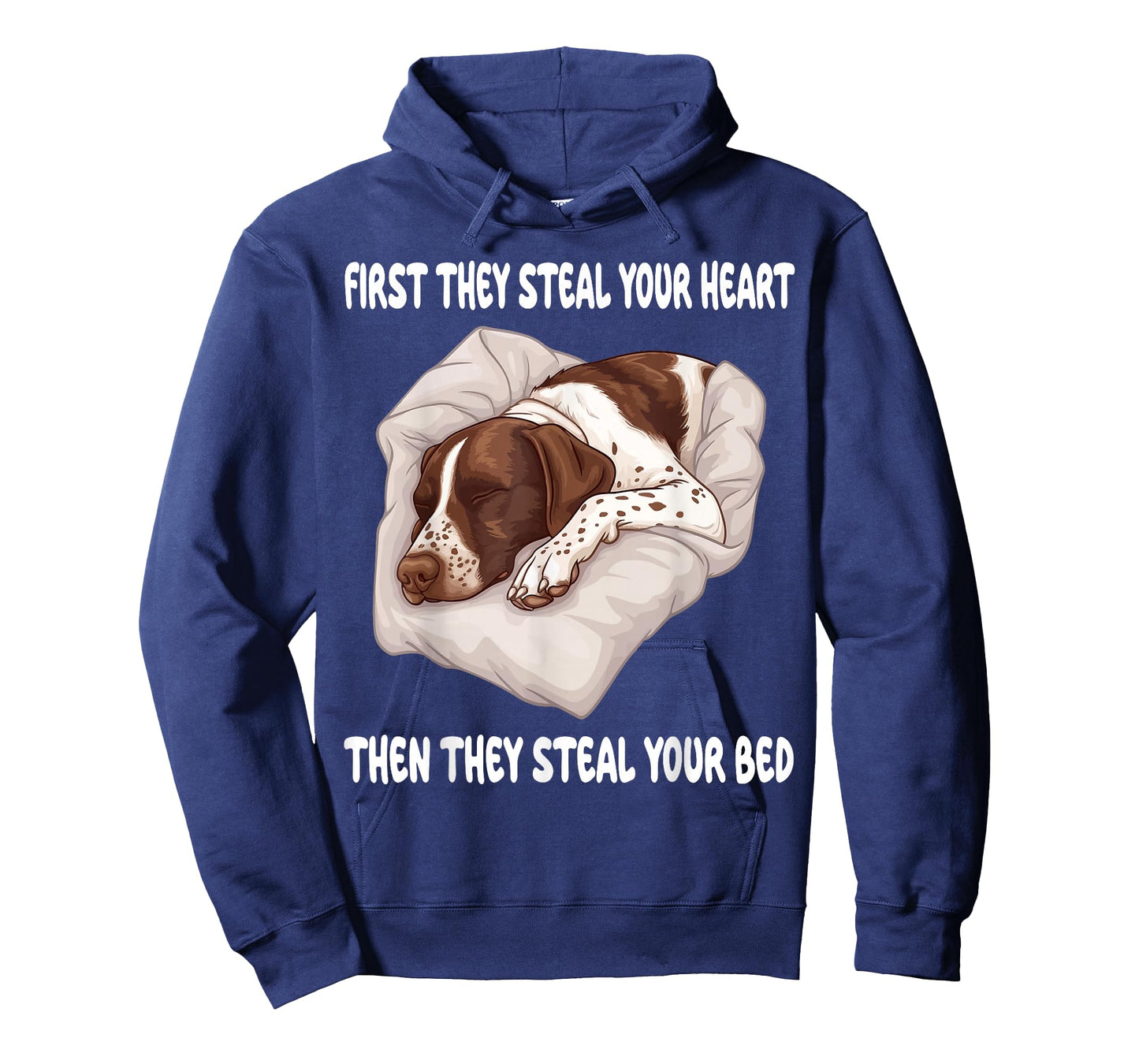 German Shorthaired Pointer Sleeping Pajamas Nightgown T-Shirt