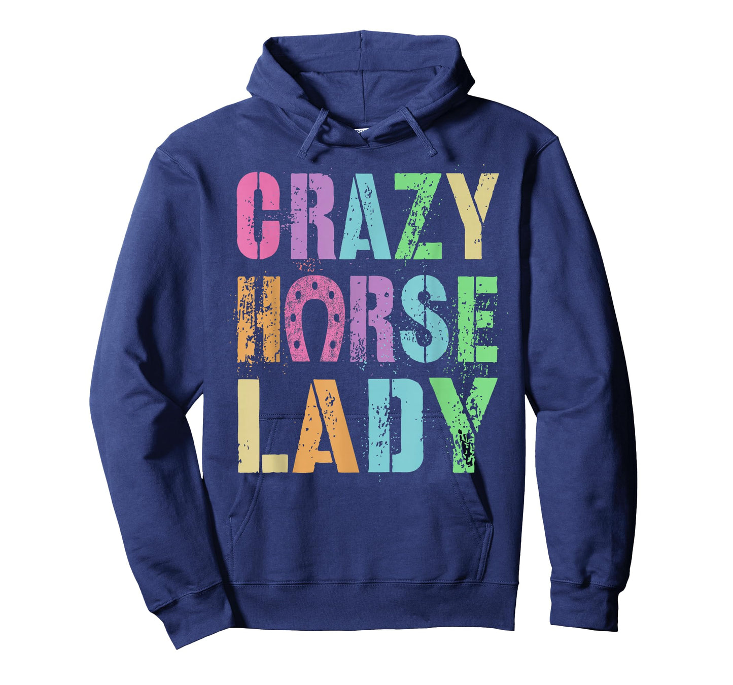 Vintage Crazy Horse Lady Equestrian Squad Pony Gallop Vibes T-Shirt