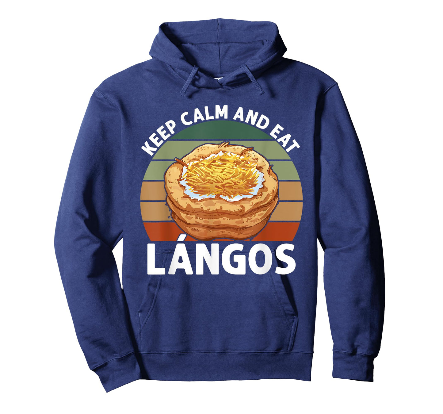 Lángos Keep Calm And Eat Hungarian Food T-Shirt