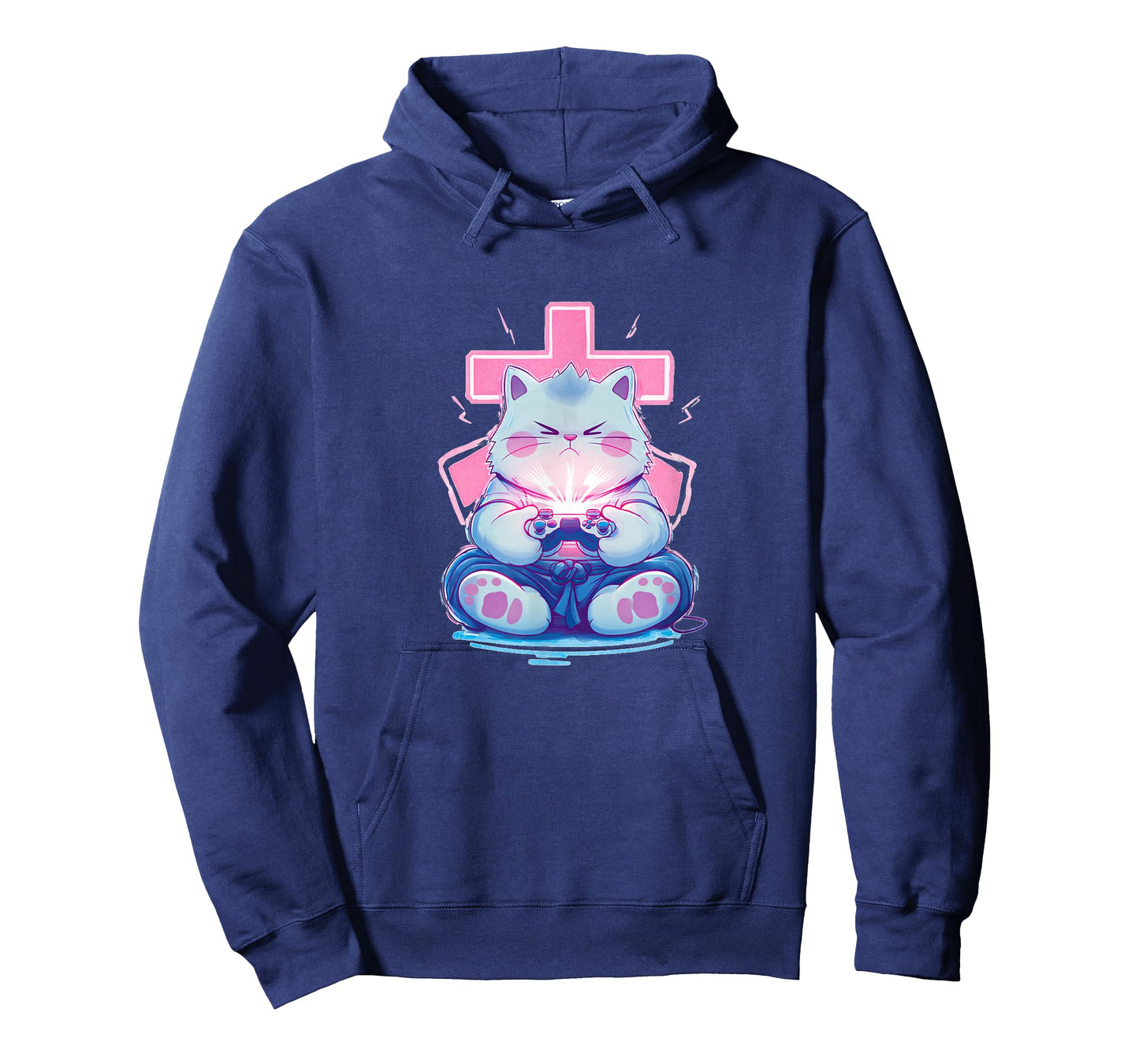 Japan Cat in Bright Colors for Gaming Lovers T-Shirt