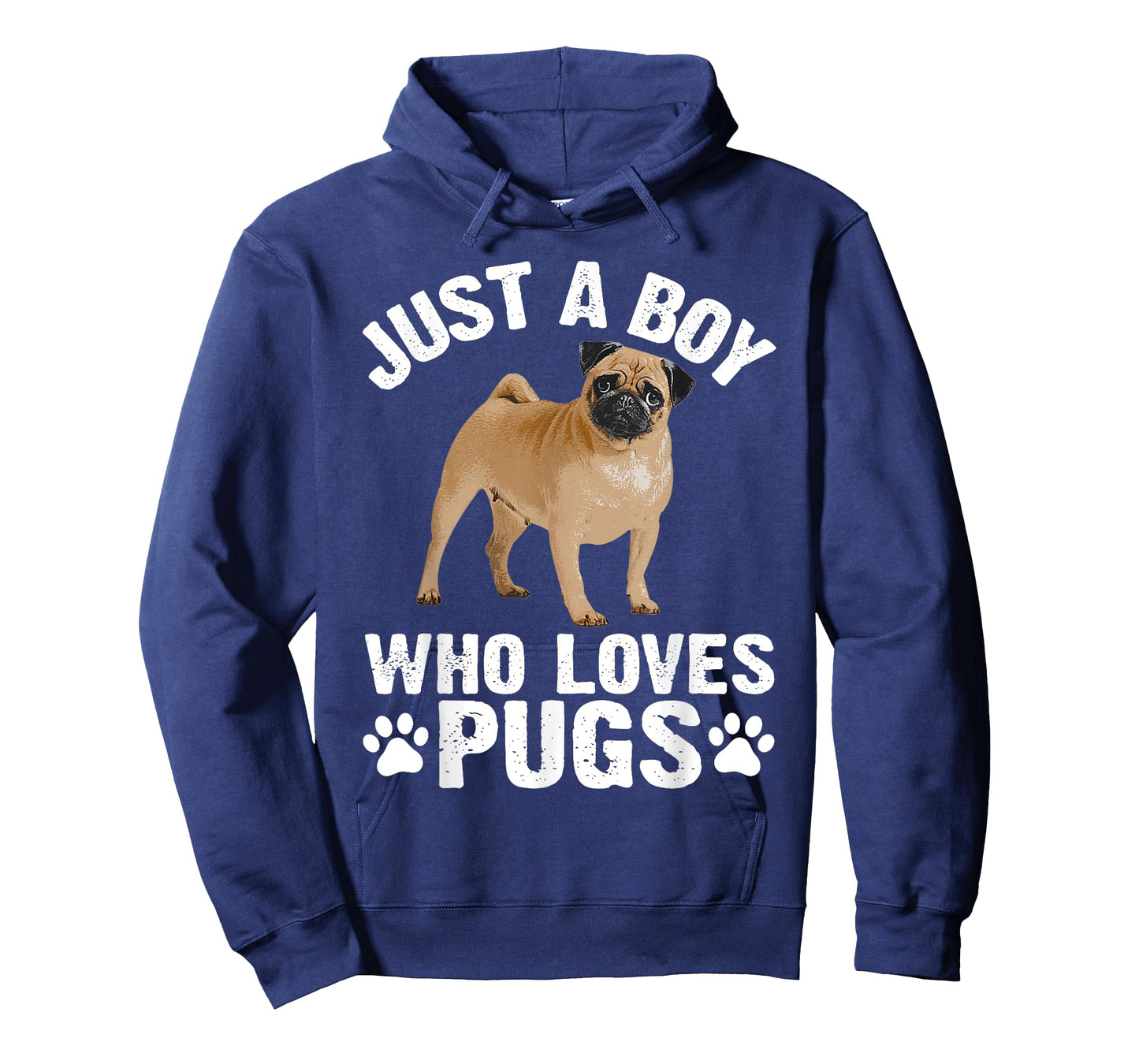 Funny Pug Design For Men Boys Pet Dog Breed Puppy Pug Lovers T-Shirt