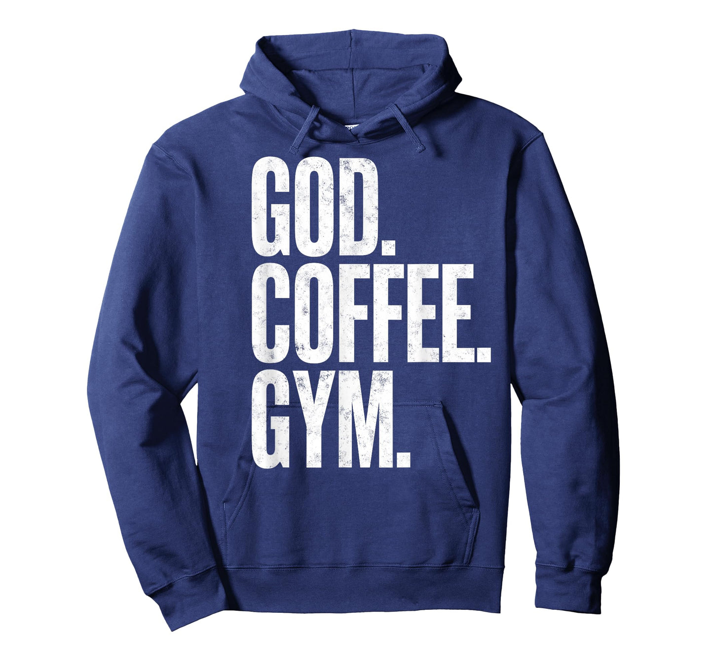 God Coffee Gym Funny Christian Workout Tee Jesus Motivation T-Shirt