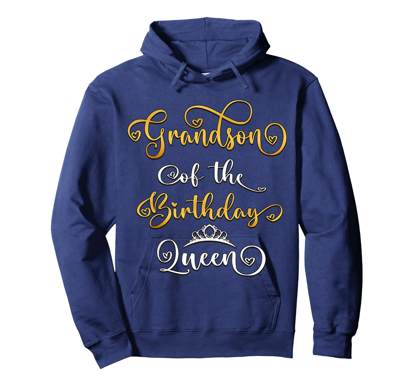 Grandson Of The Birthday Queen Bday Party T-Shirt