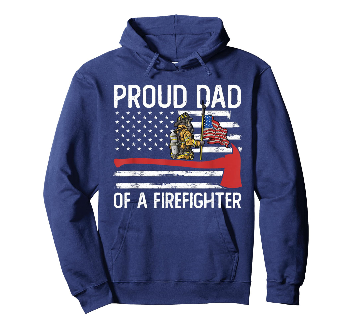 Fireman Father Son Daughter Proud Dad of A Firefighter T-Shirt