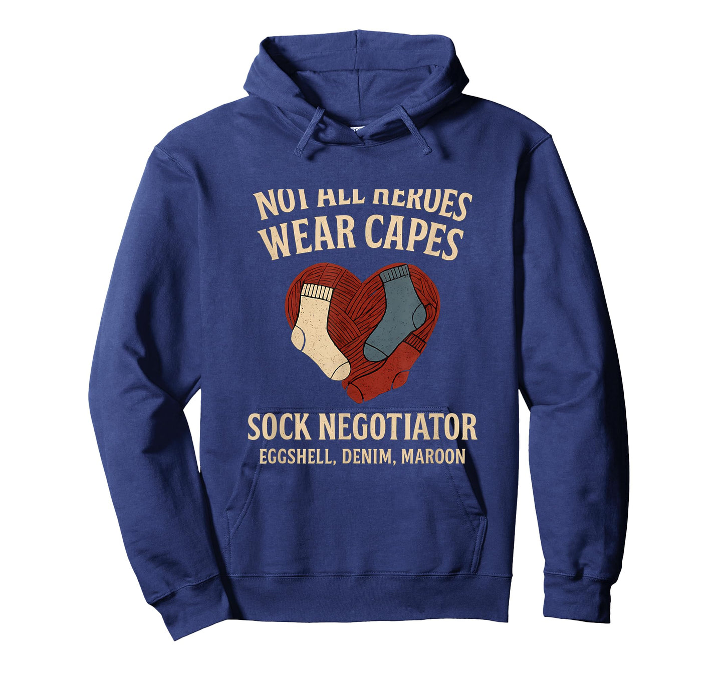 Sock Negotiator Graphic - Not All Heroes Wear Capes T-Shirt