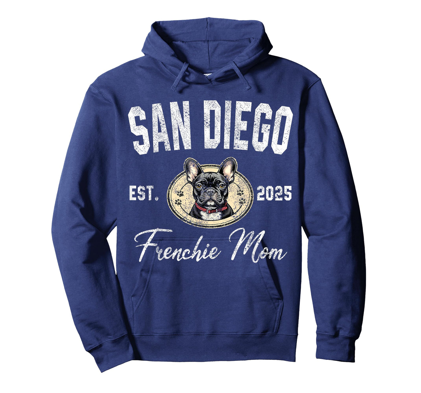 Womens San Diego Frenchie Mom Shirt French Bulldog Dog Lover T-Shirt