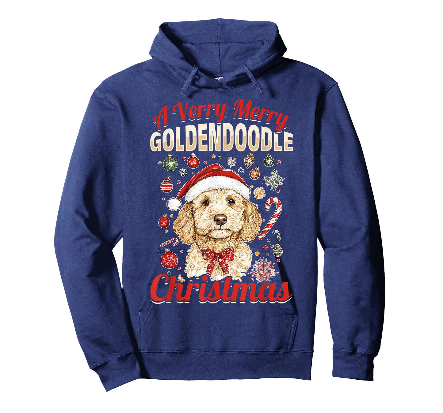 Goldendoodle Christmas Dog Breed A Very Merry Goldendoodle T-Shirt