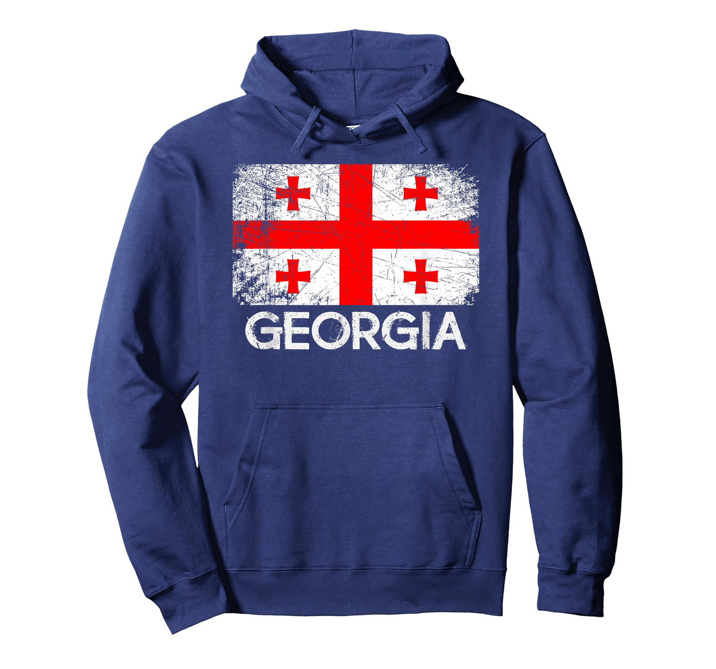 Georgian Flag | Vintage Made In Georgia Gift T-Shirt