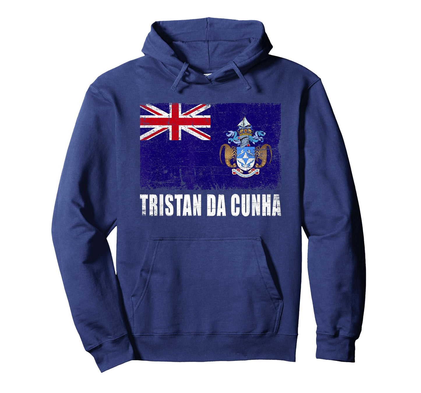 Tristan Da Cunha Flag Grunge Country Flag Tristan Da Cunha T-Shirt