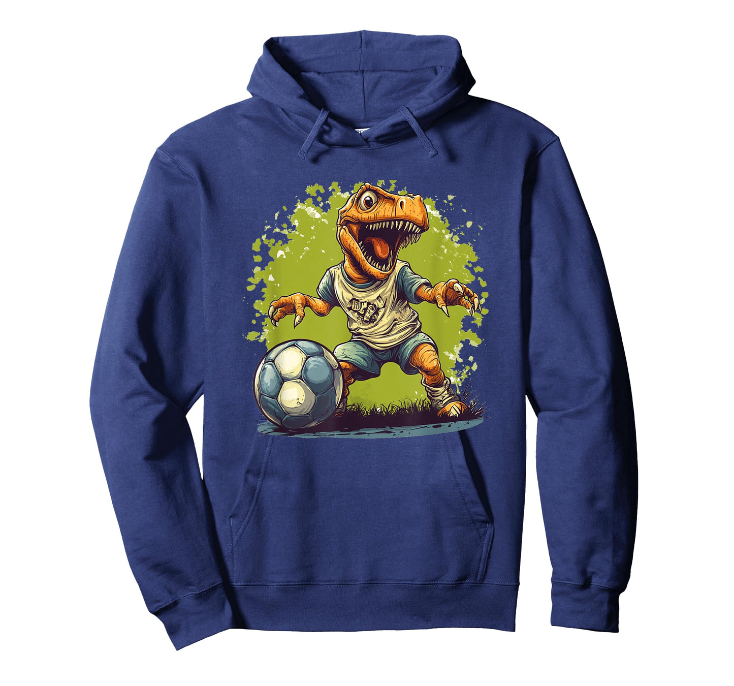 Pretty Soccer Player Dinosaur Costume for Adults and Kids T-Shirt