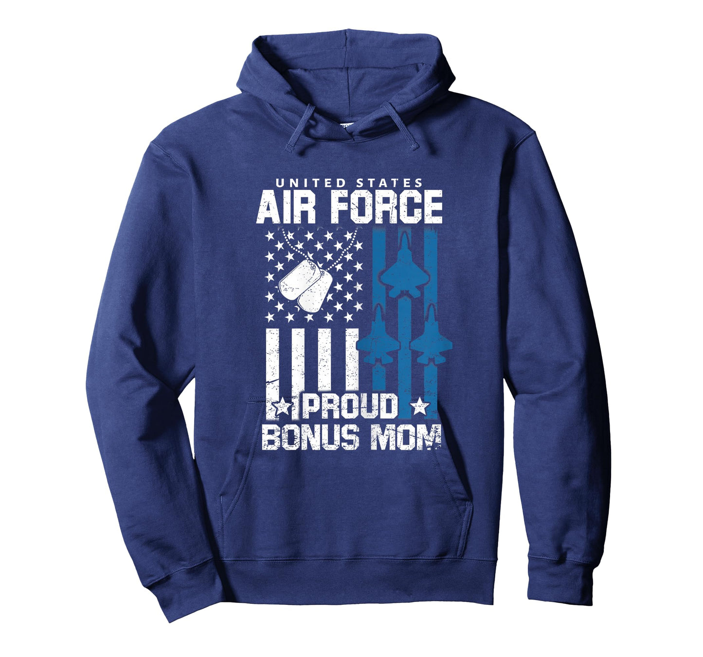 Proud Bonus Mom of US Air Force Veteran USAF Family Matching T-Shirt