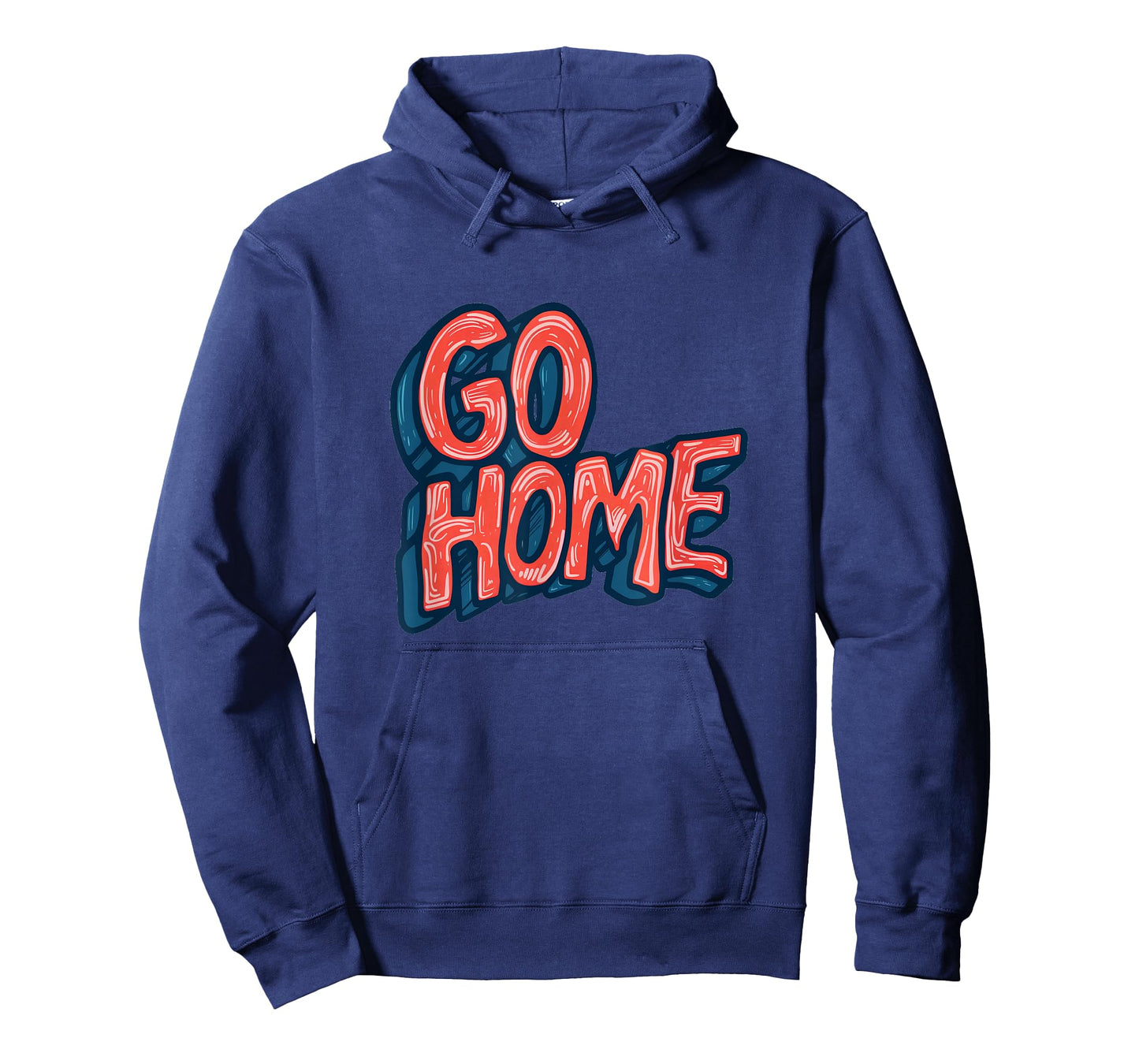 Awesome Go Home Emblem Costume T-Shirt
