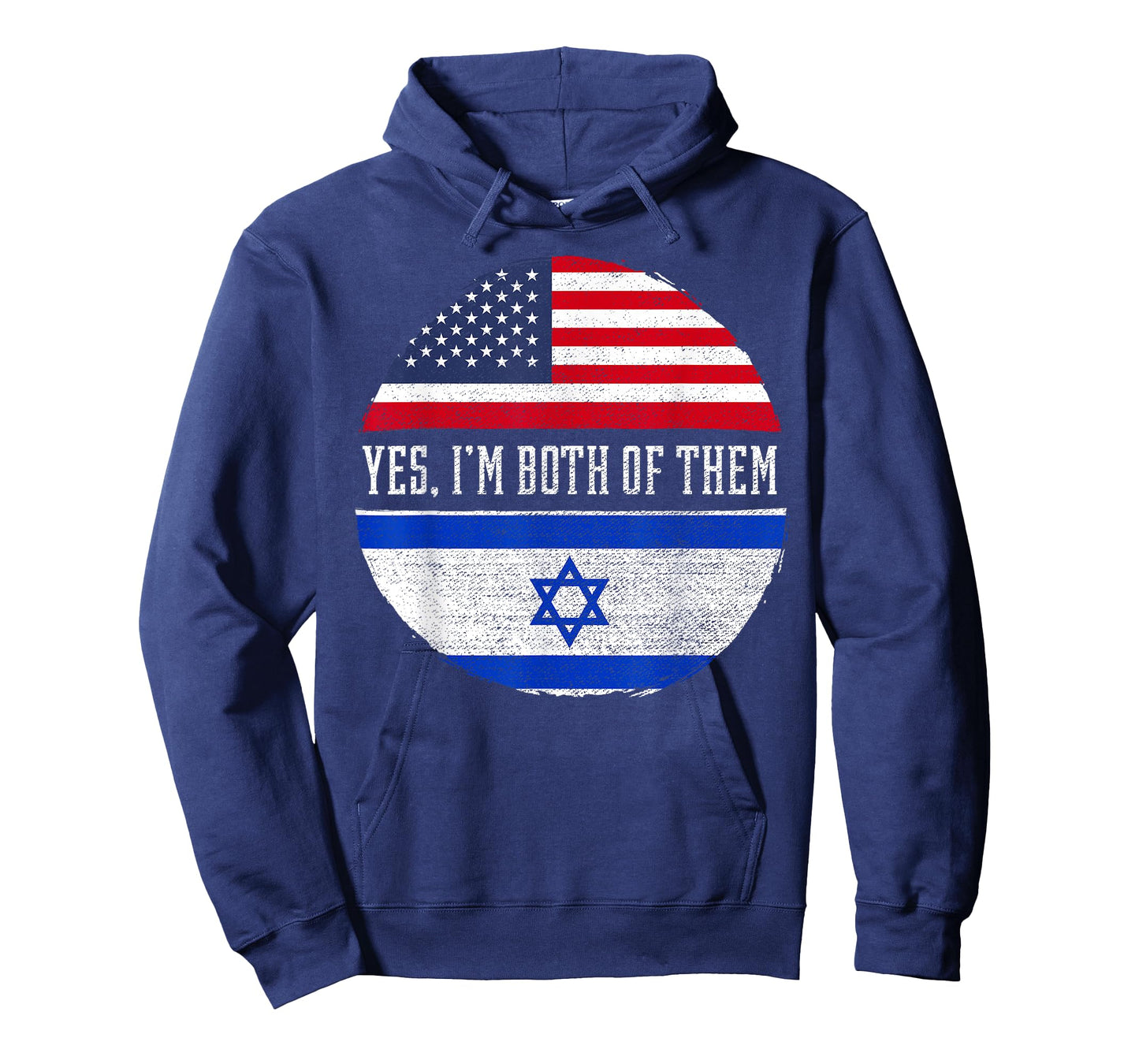 Half American Half Israeli USA Flag Israel Heritage DNA T-Shirt