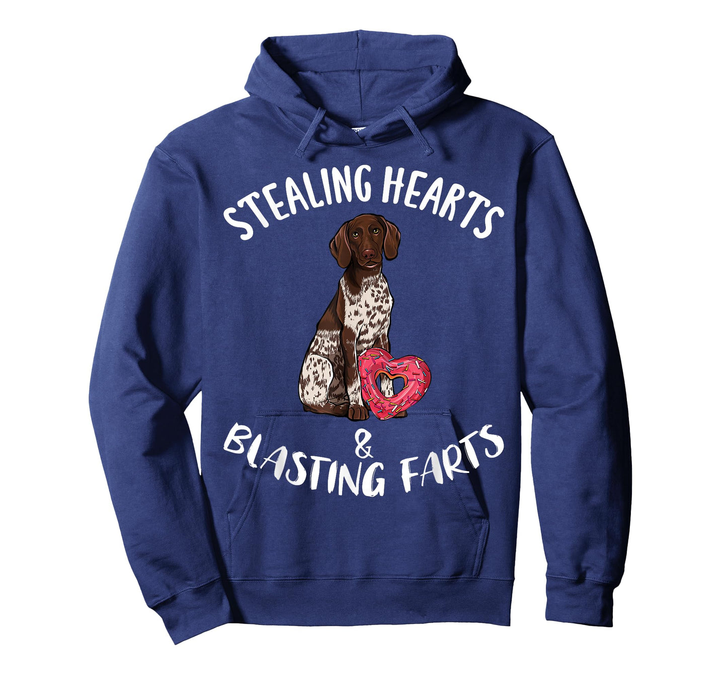 Stealing Hearts Blasting Farts German Shorthaired Pointer T-Shirt