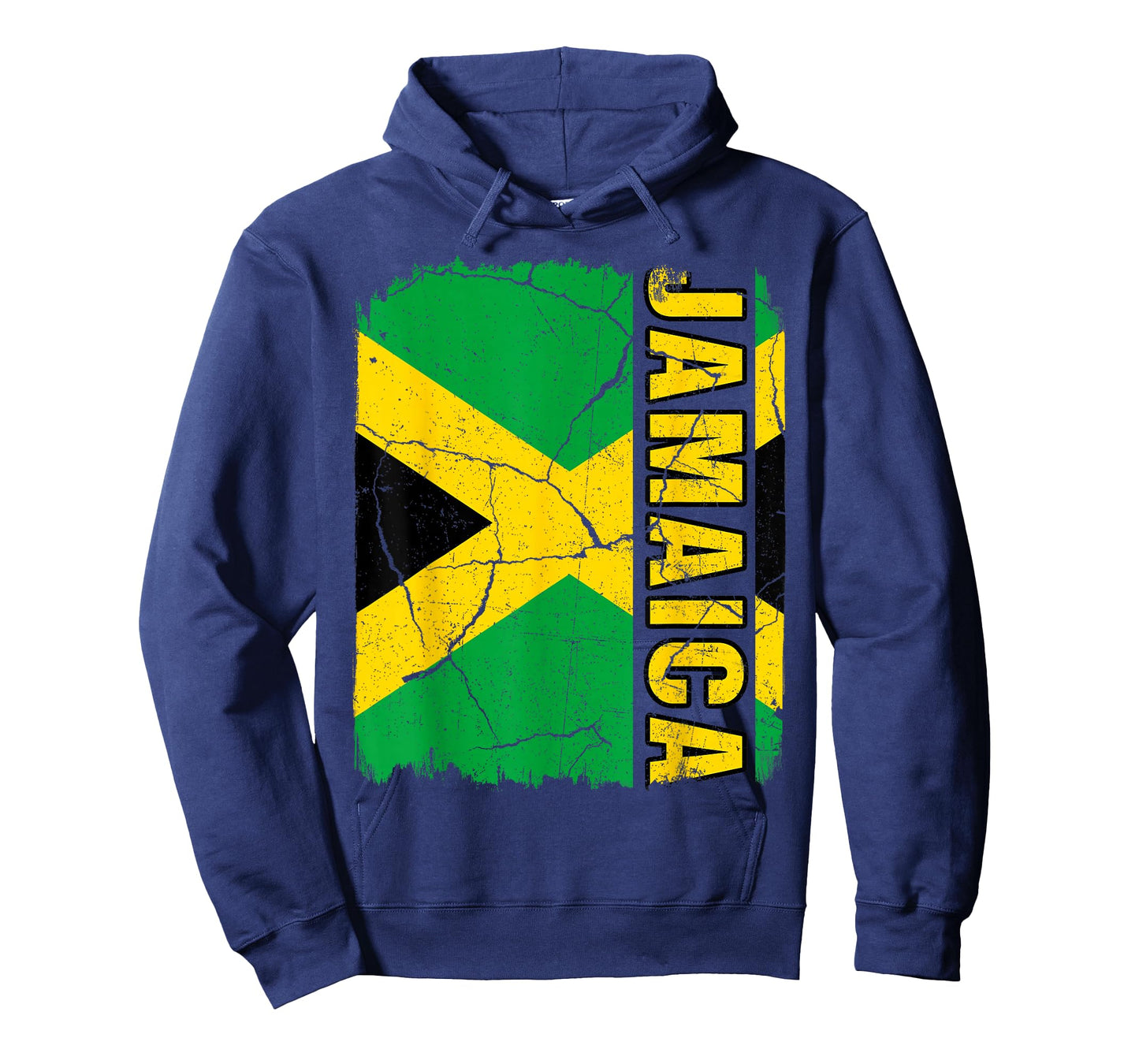 Vintage Jamaican Flag Jamaica Pride Roots Heritage Gift T-Shirt