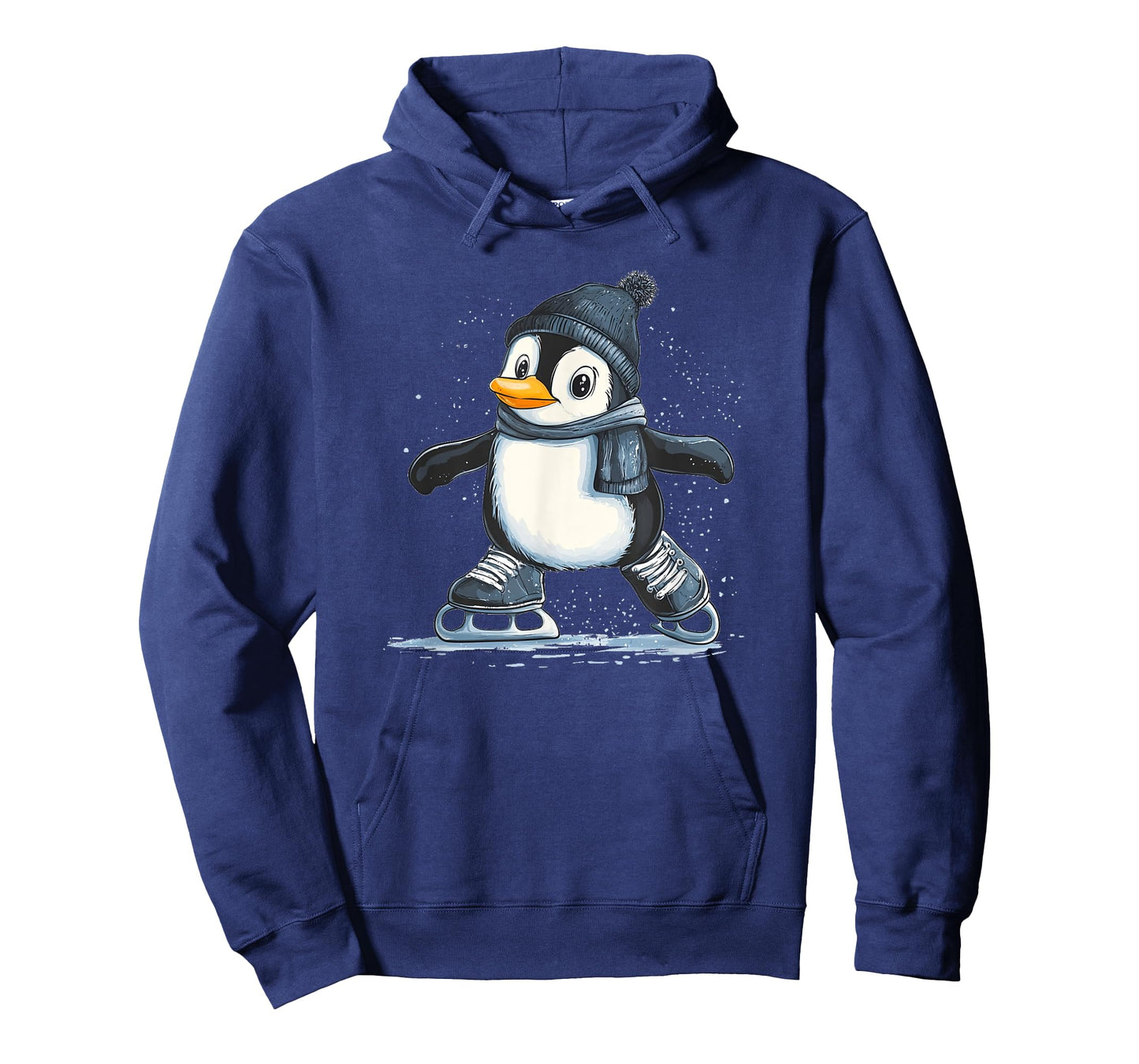 Penguin Skating Style for a Frosty Touch with Skate Shoes T-Shirt