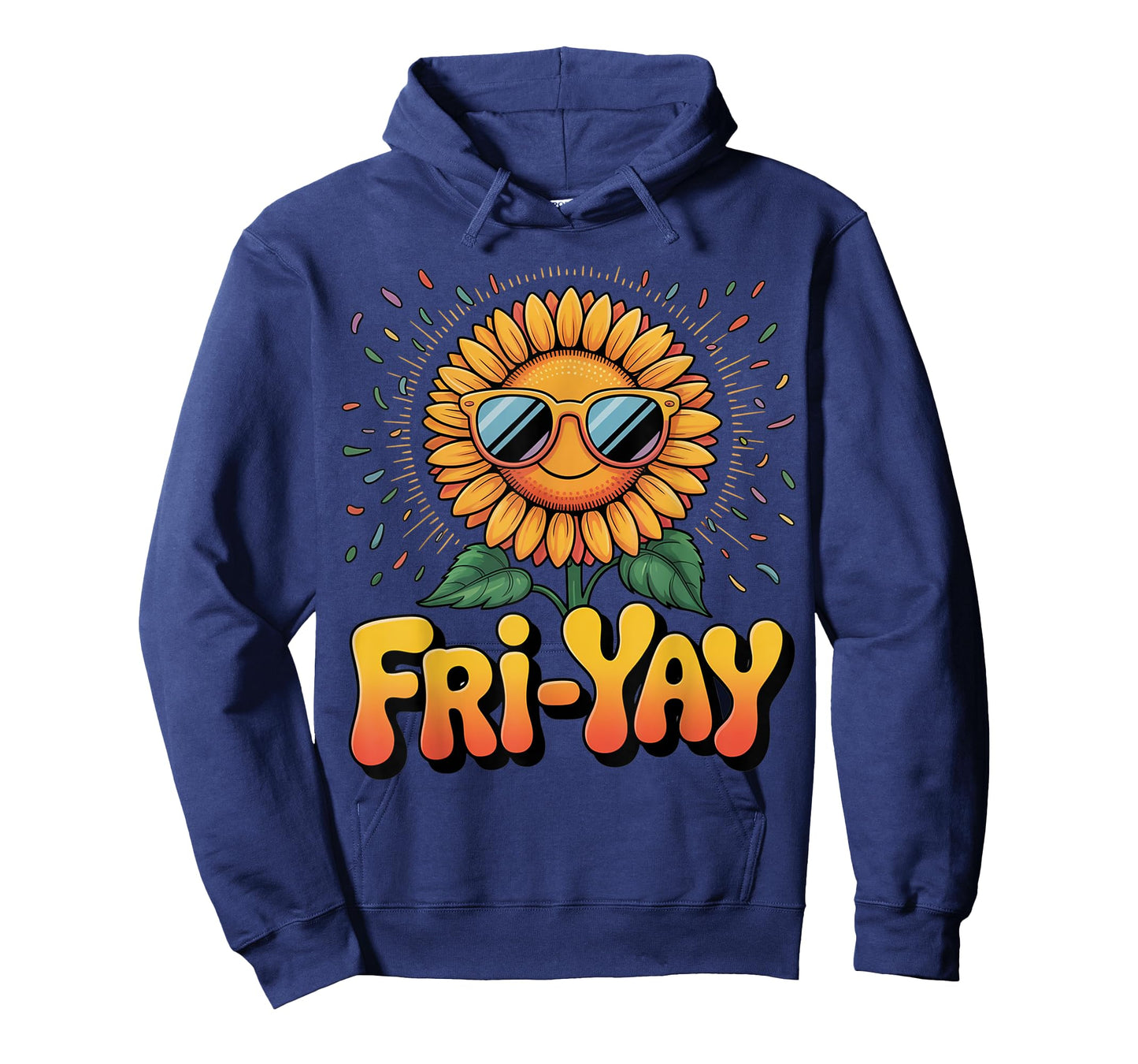 Happy Fri-Yay Friday LoversTeacher Life Sunflower Boys Girls T-Shirt
