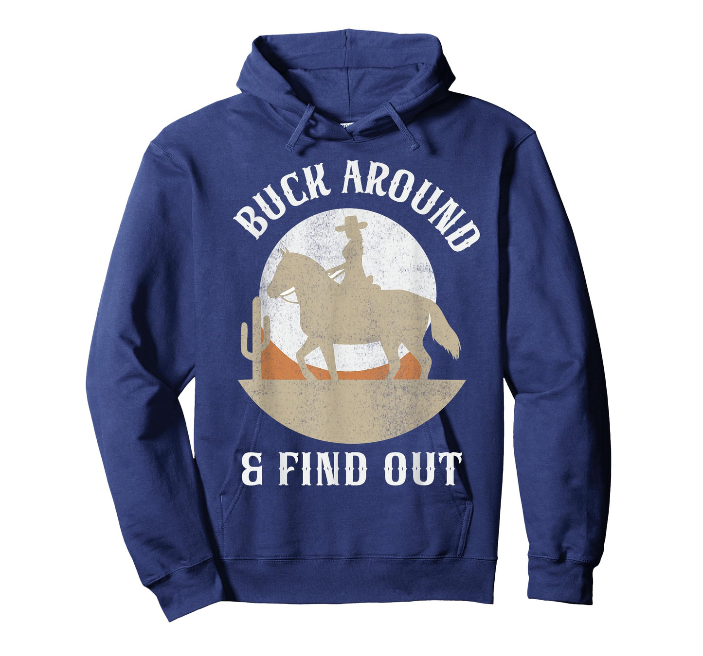 Funny Vintage Cowgirl Buck Around And Find Out Western T-Shirt